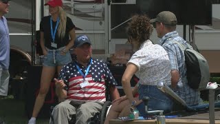 Veteran showcases helicopter for disabled pilots at EAA