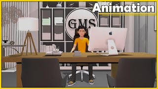 Ray Character Sitting Animation in Autodesk Maya 2017