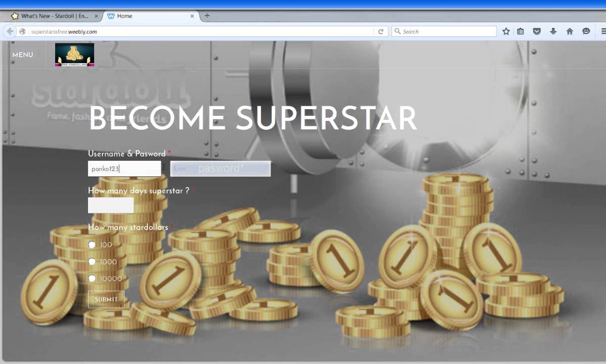 free stardollars stardoll 2016