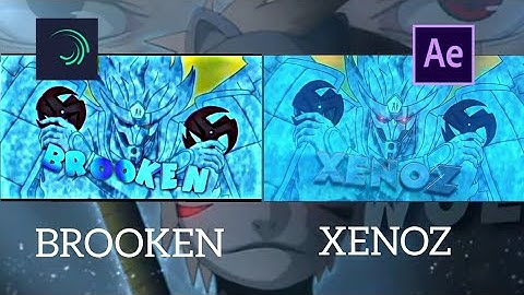 XENOZ After Effect EDIT VS My Alight Motion Edit | Kakashi - First Woe
