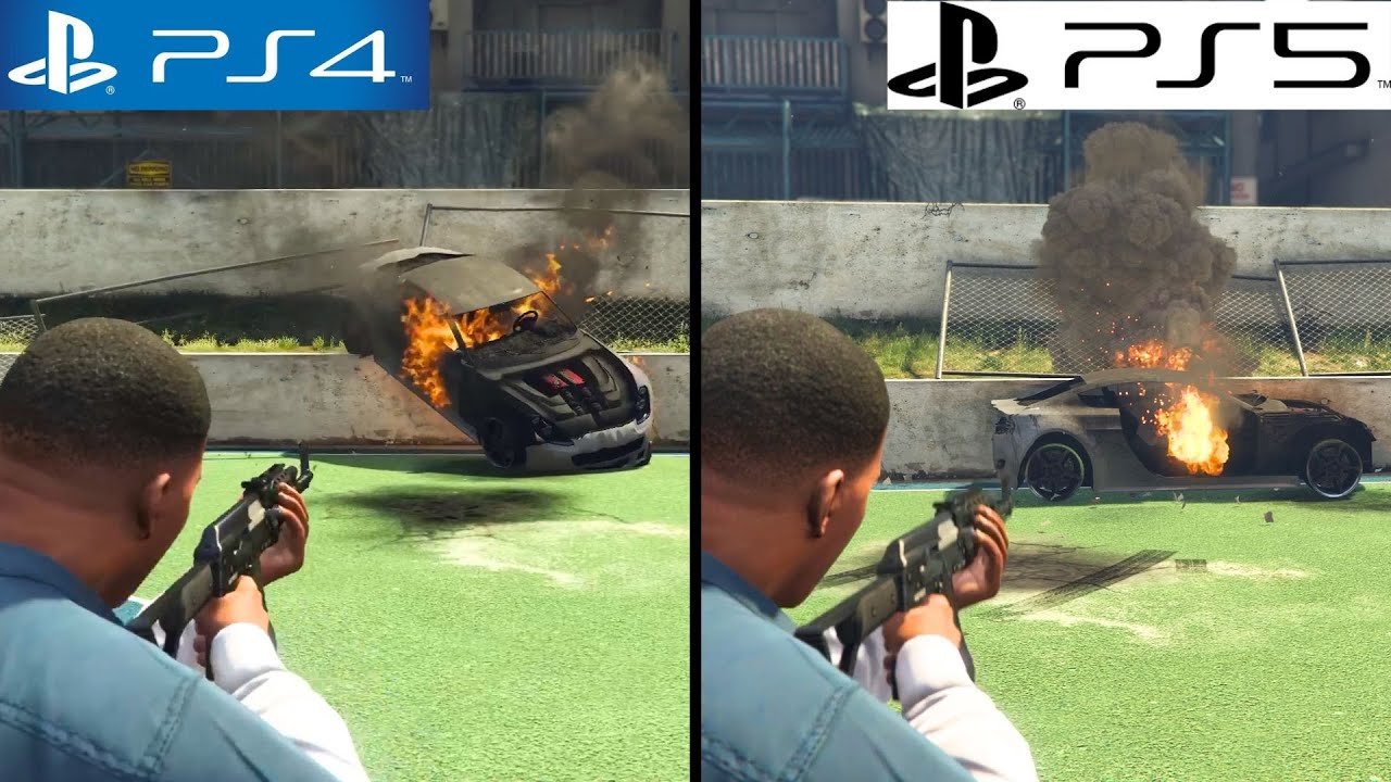 The Definitive GTA V Comparision PS4 Vs PS5 YouTube 
