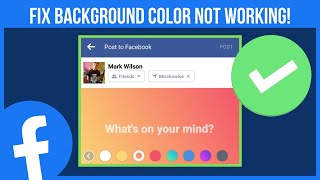 FACEBOOK BACKGROUND COLOR NOT WORKING FIX 2024 | Fix Background Color Not Working On Facebook screenshot 5