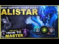 MY BEST SUPPORT CHAMP EVER? ALISTAR! - Iron to Master S10 | League of Legends