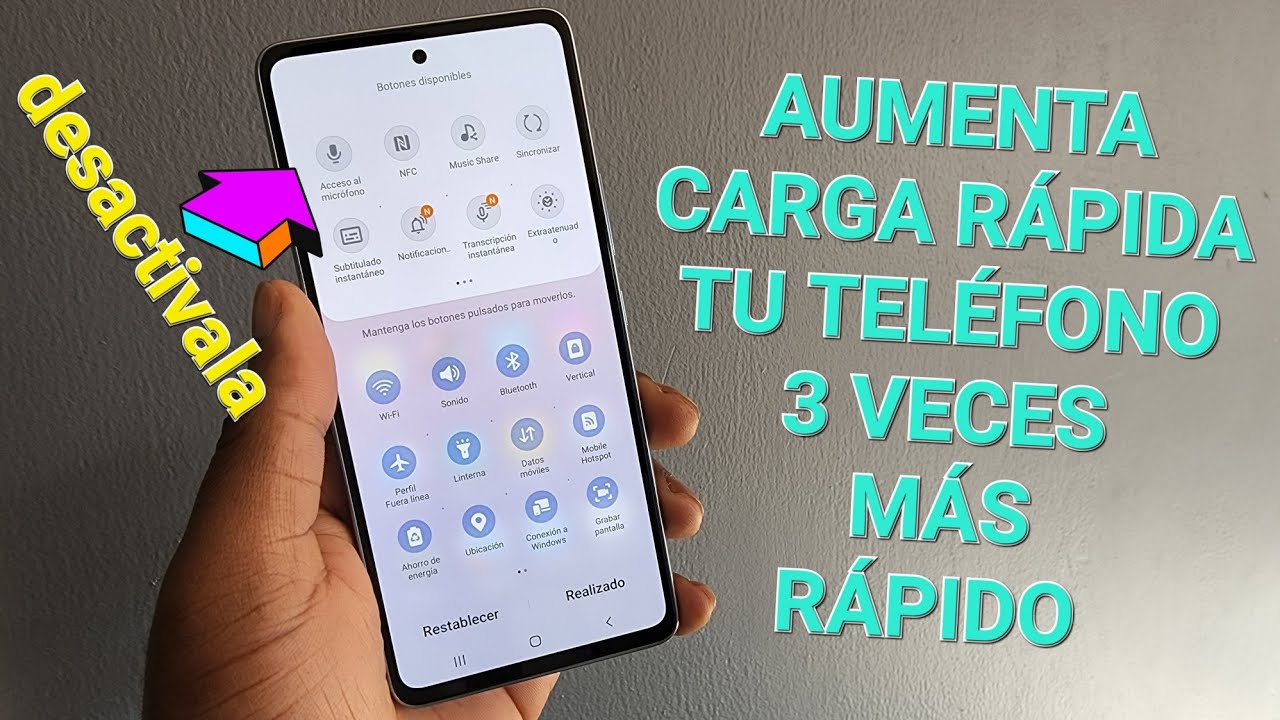 🔋 Carga Rápida: cómo utilizarla para que el móvil dure más