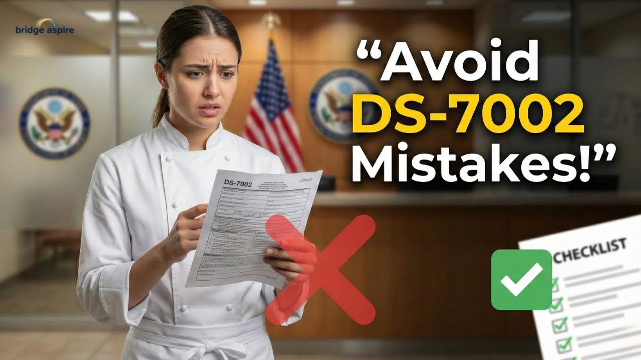 How to Fill Out DS-7002 Form for J-1 Culinary Internships USA | Avoid Mistakes & Get Visa Approved