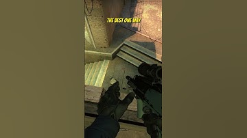 THE BEST ONE WAY ON MIRAGE #shorts #csgo