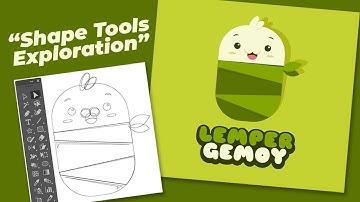 How I Use Shape Tools in Adobe Illustrator - To Selling Vector on Shutterstock | Lemper Gemoy