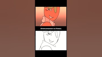 Me and Mr Wolf storyboard comparison! #dandysworld