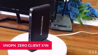 new arrival Vnopn zero client X1N with classroom management software, support Online 720P Video