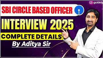 SBI CBO Interview 2025 🔥 | How to Crack Circle Based Officer Interview | Strategy by Aditya Sir