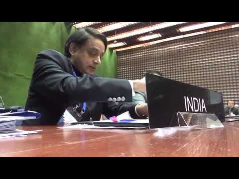 Dr. Shashi Tharoor's speech at IPU Parliament, Serbia