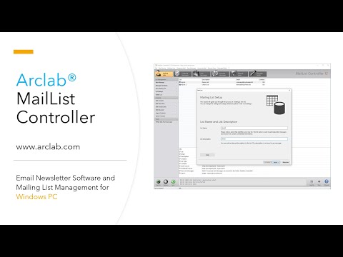 Arclab® MailList Controller | Email Newsletter Software