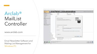 Arclab® MailList Controller | Email Newsletter Software screenshot 3