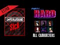 Extra underground sick extra level 1 with all especial characters    party hard