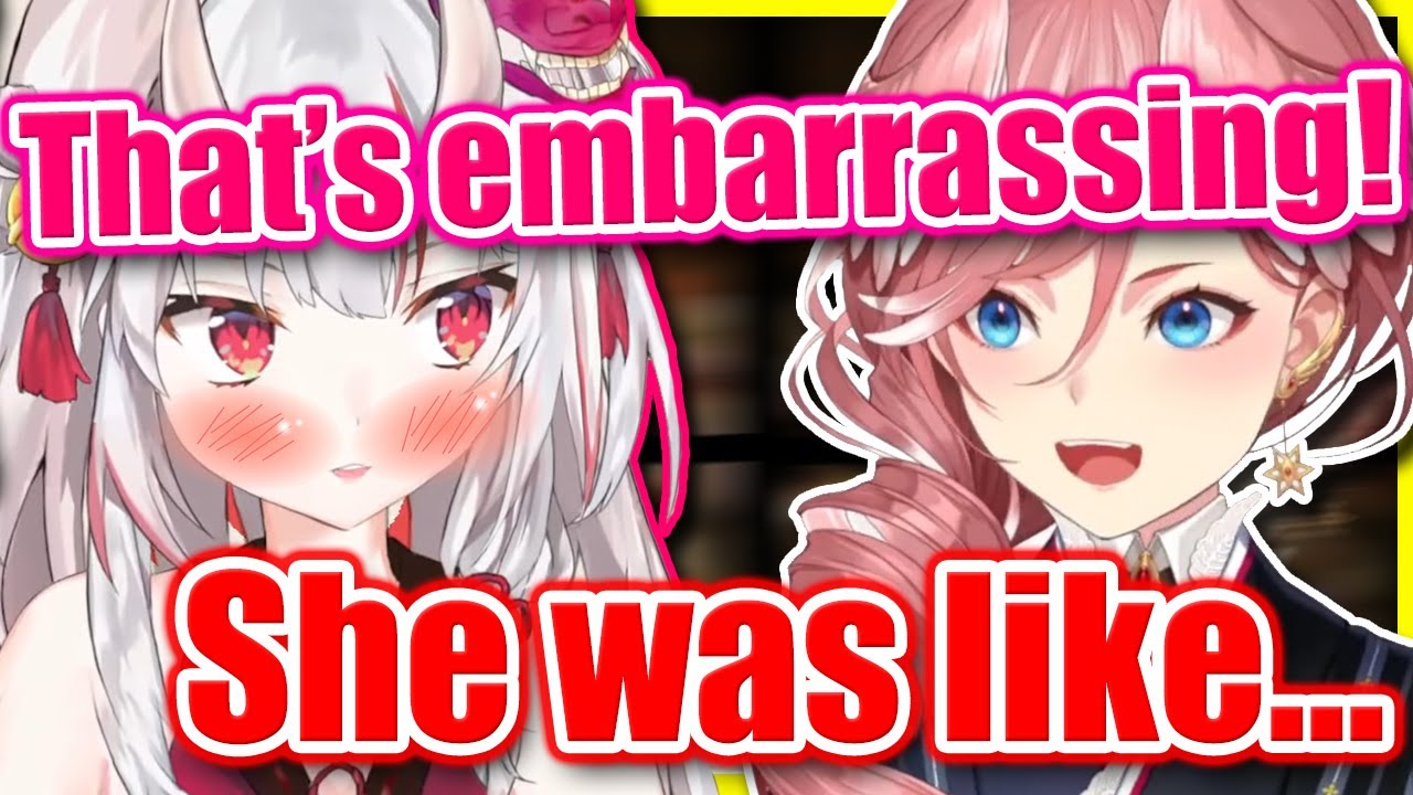 Ayame Gets Embarrassed As Lui Talks About Their First Date 【ENG Sub Hololive】