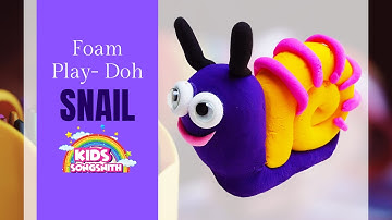 Lets Make a cute Play Doh 🐌Snail | Fun & Easy DIY Play Doh Arts and Crafts