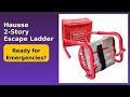 REVIEW (2025): Hausse 2-Story Escape Ladder. Features.