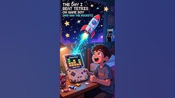 The Day I Beat Tetris on Game Boy (And Saw the Rocket!) #games #tetris