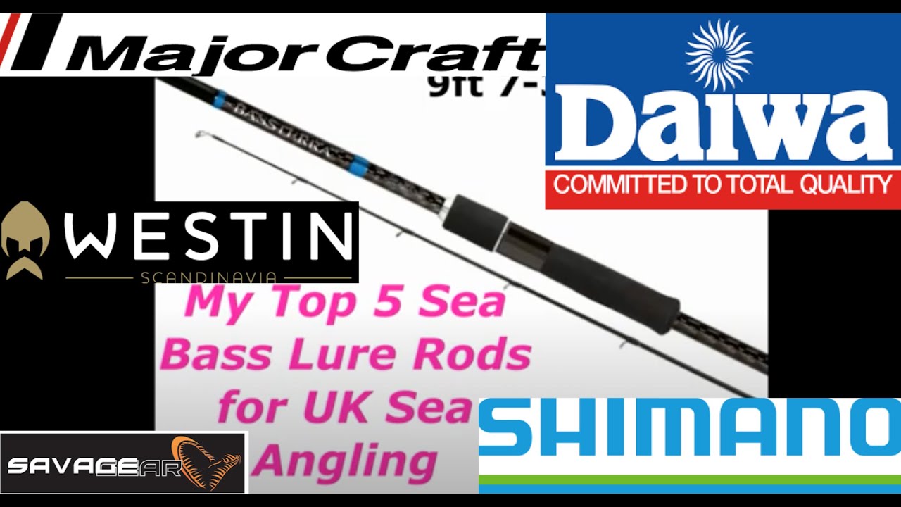 My Top 5 Bass Lure Rods for UK Sea Angling 