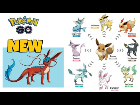 Eevee Dragon Type Evolution Pokemon Pokemon Go Eevee Evolution Names Youtube