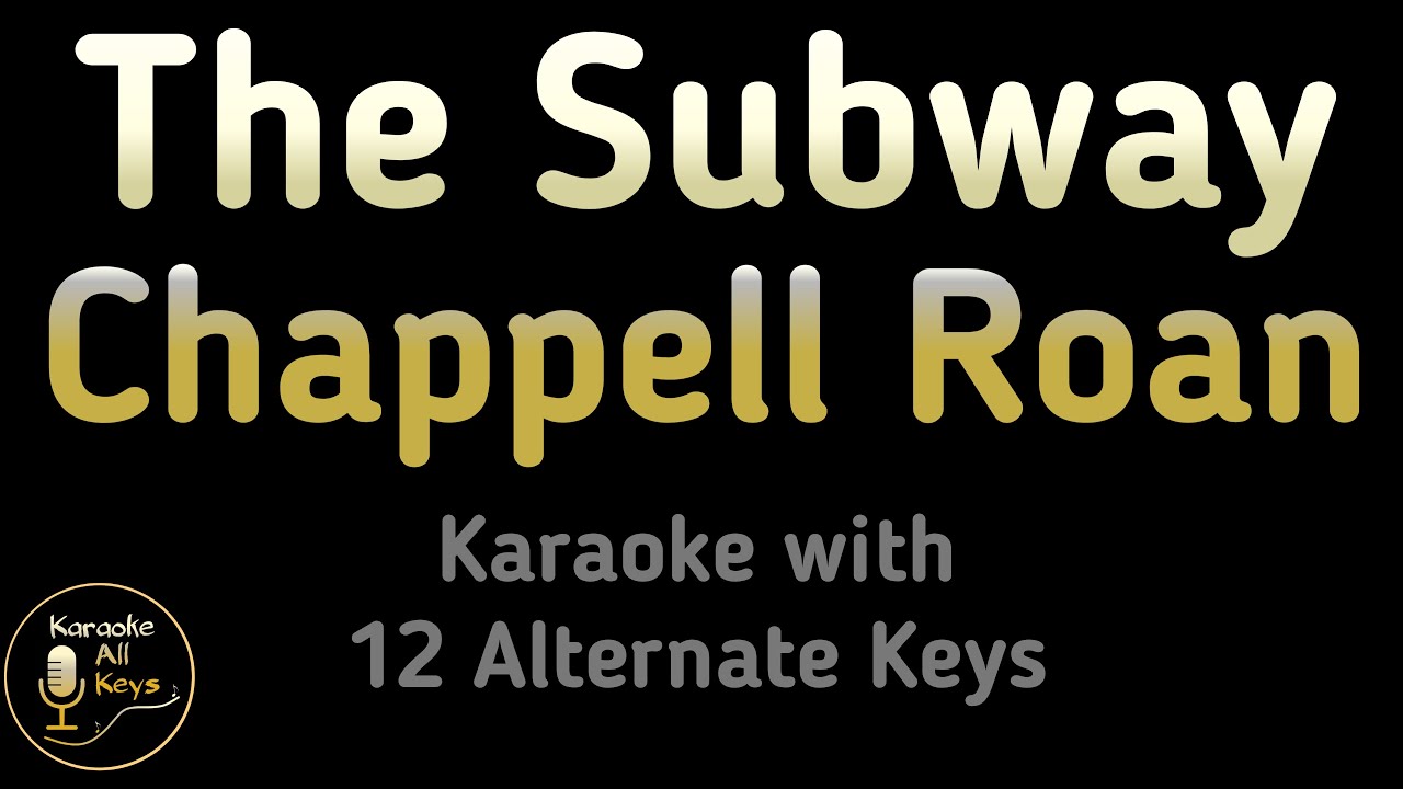 Chappell Roan - The Subway Karaoke Instrumental Lower Higher Male & Original Key Chappell Roan - The Subway Karaoke Instrumental Lower Higher Male & Original Key