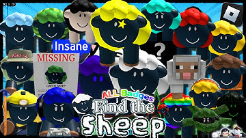 [🐑ALL SHEEP]🐑Find The Sheep🔎How To Get ALL Badges⭐ - 🎮ROBLOX [2025]