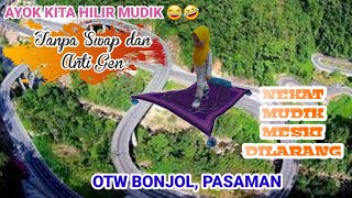Download Lagu AKIBAT DILARANG MUDIK | NEKAT MUDIK PAKAI KARPET TERBANG MP3