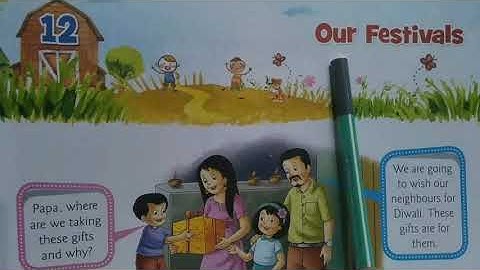 Class 2nd EVS Lesson No. 12 Our Festival