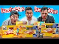 TRYING EVERY LUNCHABLES! *21 Different Lunchables*