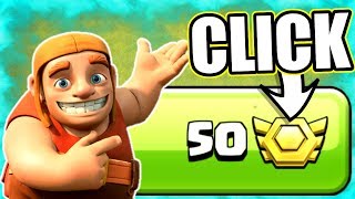 CLICK THE BUTTON FOR THE FIRST TIME EVER IN CLASH OF CLANS! screenshot 5