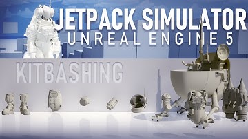 Kitbashing Techniques in Unreal Engine 5 | Designing a Jetpack Simulator from Scratch
