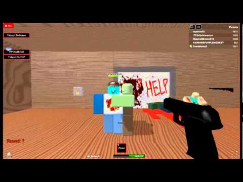 Roblox Humans Vs Zombies Gameplay Youtube - roblox zombies vs humans