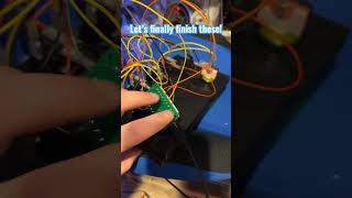 Dual arcade racing cabs final stretch #arcade #racing #build