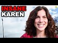 Entitled Karen gets ARRESTED Under 2 MINUTES