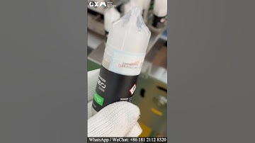 Tax Stamp Labeling Machine for 30ML E-Liquid Vape E-Juice E-Cigarette Bottle