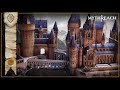 Putting Hogwarts 3D Puzzle Together - Full Build