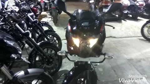 PULSAR 220F laser edge🚥💛💛💚💙...@ 🏍