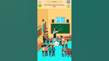 Use the items in the class to help the students escape The boring class || Frustrating Puzzle game