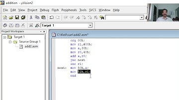 Keil microvision - Addition