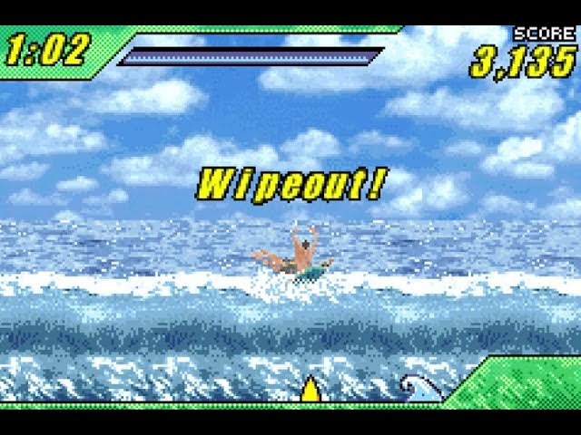 Kelly Slater's Pro Surfer Game Boy Gameplay_2002_08_27 