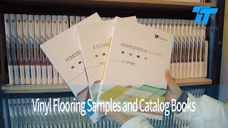 Vinyl Flooring Samples and Catalog Books Titan Vinyl