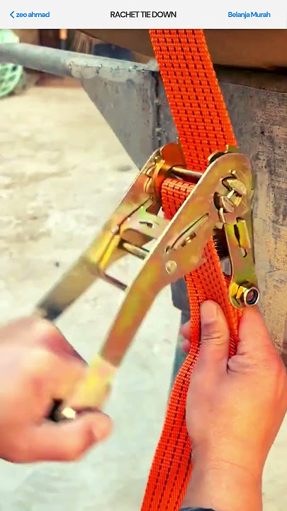 Ratchet Tie Down Murah: Solusi Aman dan Hemat untuk Pengikatan Barang!
