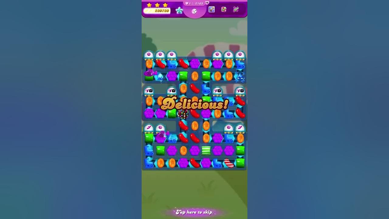 Candy Crush Level 2,165 YouTube