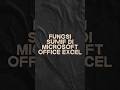 FUNGSI SUMIF DI MICROSOFT OFFICE EXCEL #excel #exceltips #exceltutorial #tutorial