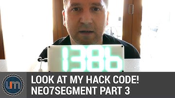 Hack The Code - Neo7Segment Display Part3