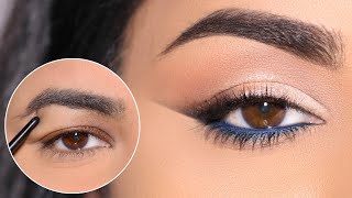 how to most forgiving hooded eyes eyeliner technique
