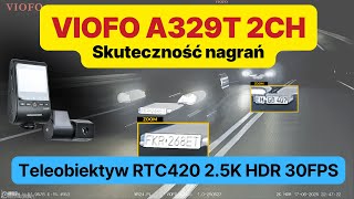 Kamera samochodowa VIOFO A329T 2CH @ 4K+2.5K Auto HDR