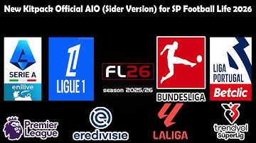 Nieuwe Kitpack Officiële AIO (Sider Versie) + Installatie - Football Life 2026