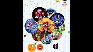 AGARIO LIVE || Quan Agar LIVE ROAD TO 1500SUB - AP SOUTH-1