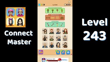 Connect Master Level 243 Walkthrough 🧩 | Match Puzzle | Puzzle Solutions & Tips | Go Answer